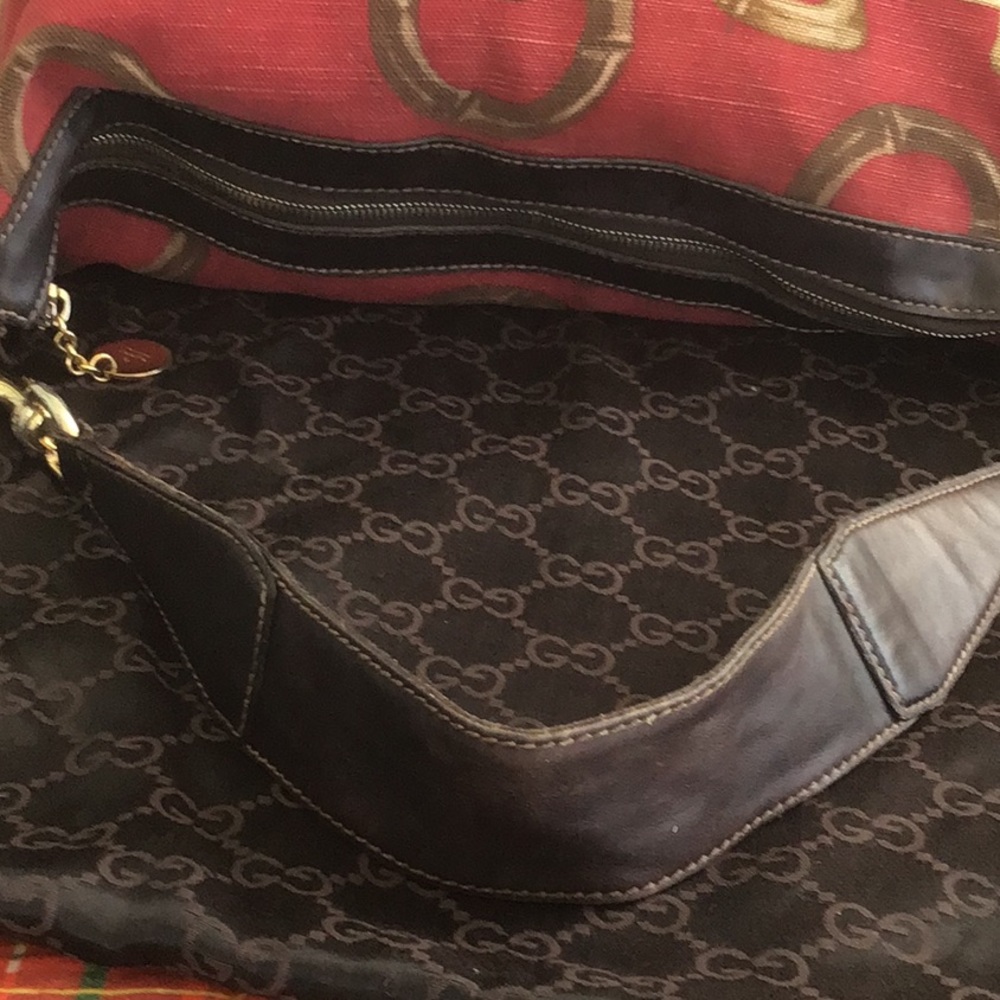 Vintage Gucci Jackie O Bamboo print bag - Picture 5 of 8